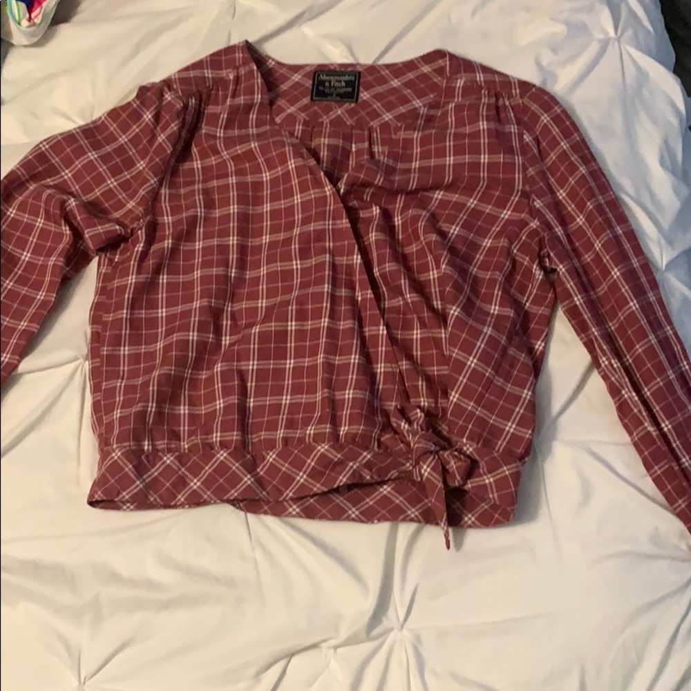Plaid top